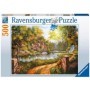 Puzzle Casuta Langa Rau, 500 Piese Ravensburger - 2